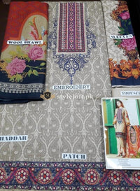 Nishat 5✰ Winter Collection-3Piece 12-A