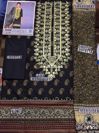 Nishat Embroidered Lawn Collection Unstitched 3Pc Suit NS-1903