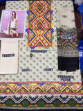 Nishat Lawn Collection 2019 3Pc Embroidered NS-98