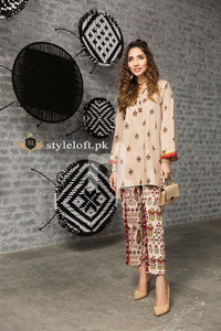 Nishat Linen 2Piece Collection-2018 Dusty-Vibes