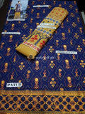 STYLE LOFT.PK Nishat Linen Embroidered 2PC Unstitched Suit 41801050- Blue