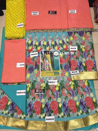 Nomi Ansari Bridal Chiffon Unstitched Suit by Hania Amir