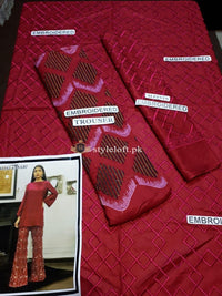 STYLE LOFT.PK Nomi Ansari Embroidered Linen 2PC - Latest Party Wear Dress 2019