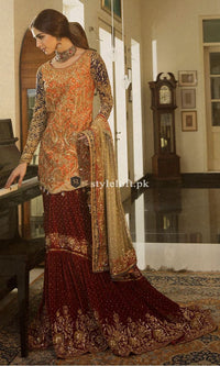 Nomi Ansari Latest Embroidered Lawn Unstitched 3Pc Suit Mehrunnisa