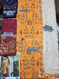 Nomi Ansari Latest Embroidered Lawn Unstitched 3Pc Suit Mehrunnisa