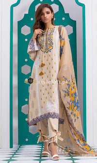Orient Embroidered Lawn Collection 2019 3Pc Suit OTL-232-B