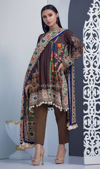 Orient Lawn Luxury Collection 2019 Unstitched 3 Piece Suit OTL-202