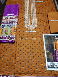 STYLE LOFT.PK Orient Summer Lawn Collection 2019 3Piece Suit OTL-1908-B