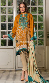 Orient Winter Collection 2018 3Piece OTL-18-233-A Mustard