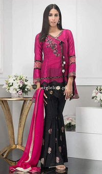 STYLE LOFT.PK Phatyma Khan Embroidered Collection 2019 Linen 2 Piece Unstitched Suit