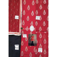 Phatymakhan Chiffon Collection 3Piece Unstitched Dress-PEPLUM