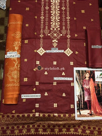 STYLE LOFT.PK Qalamkar Luxury Lawn 2019 Collection - Daur-e-Hayat 3Piece Suit