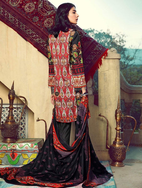 Raj Bari Lawn Collection 2019 3Pc Embroidered RB-02A