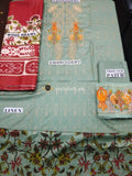 RajBari Winter Linen, Wool Shawl 3Piece RR-6B