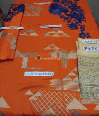 STYLE LOFT.PK Rang Ja Embroidered 2Piece Suit -  Shirt & Trouser RJ-139