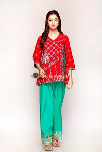 Rang Ja Embroidered Lawn Collection 2019 2Piece Suit