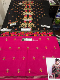 Rang Ja Embroidered Lawn Unstitched 2Pc by Sajal Ali