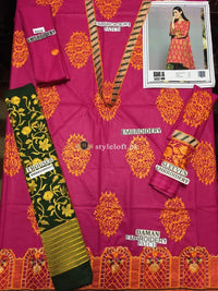 STYLE LOFT.PK Rang Ja Festive Collection Unstitched Lawn 2Pc Suit RJ-1901