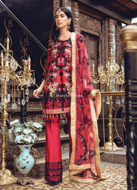 STYLE LOFT.PK Rang Rasiya Embroidered Chiffon Unstitched 3 Piece Suit RR19MN 909