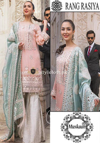 Rangrasiya Chiffon Chatoyer Wedding Collection D-09