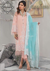 STYLE LOFT.PK RangRasiya Lawn Collection 2019 Unstitched 3 Piece Suit-7B