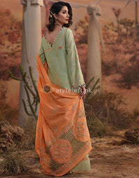 STYLE LOFT.PK RangRasiya Premium Lawn Collection 2019 Unstitched 3 Piece Suit- 5004-A