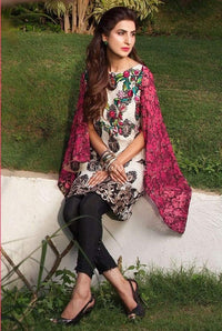 STYLE LOFT.PK Rozina Munib Embroidered Lawn Collection 2019 Unstitched 3 Piece Suit- RM03B