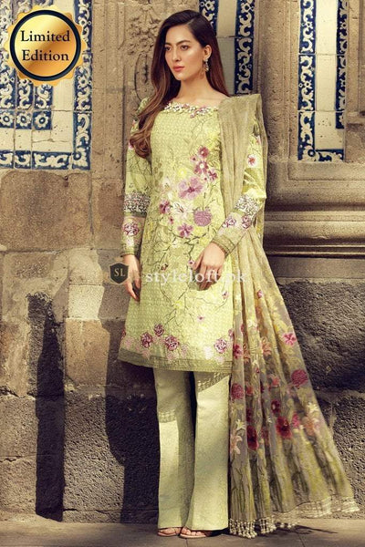 Rungrez Lawn Collection 2019 3Pc Embroidered RR-W3