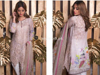Safona Linen 3Piece with Barochia Dupatta
