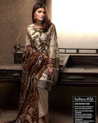 STYLE LOFT.PK Salitex Dhanak Collection 2019 - Unstitched 3PC Suit WK-222
