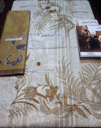 STYLE LOFT.PK Salitex Dhanak Collection 2019 - Unstitched 3PC Suit WK-222