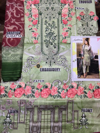 Salitex Embroidered Lawn Collection 2019 3Pc Suit WK-221