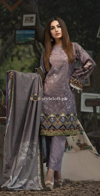 STYLE LOFT.PK Salitex Embroidered Lawn Collection 2Piece Suit WK-212