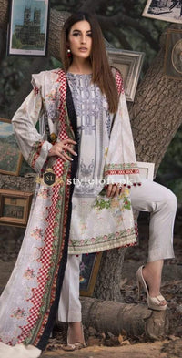 STYLE LOFT.PK Salitex Lawn Collection 2019 Unstitched 3 Piece Suit-D981
