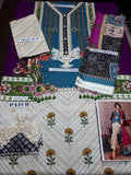 STYLE LOFT.PK Sana Safinaz Embroidered Linen Unstitched 3 Piece Suit H191-001A