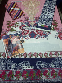 STYLE LOFT.PK Sana Safinaz Embroidered Linen Unstitched 3 Piece Suit H191-007A