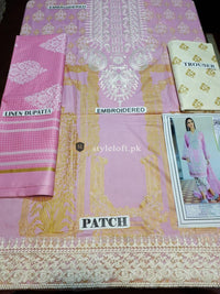 STYLE LOFT.PK Sana Safinaz Kurnool Collection 2019 Linen 3PC Suit SS-B191-001B