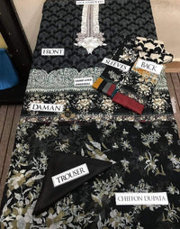 Sana Safinaz Lawn Collection 2019 3Pc Embroidered SS-7A