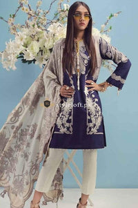 STYLE LOFT.PK Sana Safinaz Lawn Collection 2019 Unstitched 3 Piece Suit-D6029A