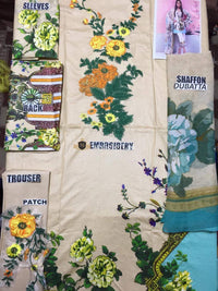 STYLE LOFT.PK Sana Safinaz Lawn Collection 2019 Unstitched 3 Piece Suit- SpringTide- 07A