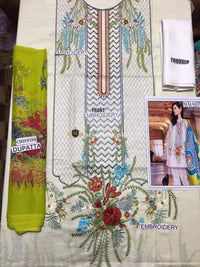 STYLE LOFT.PK Sana Safinaz Luxury Lawn Collection 2019 3Piece Suit Reticolo 5-B