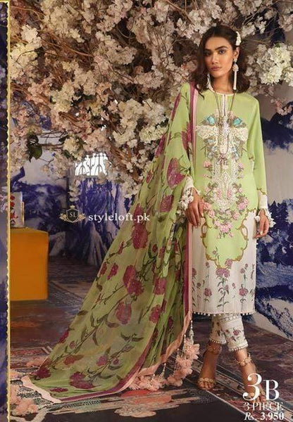 STYLE LOFT.PK Sana Safinaz Muzlin Lawn Collection 2019 Unstitched 3Piece Suit SS-3A