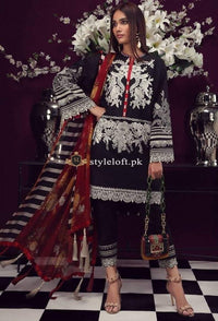 Sana Safinaz Muzlin Spring Summer 2019 3pc Lawn Suit French Heart - 09A