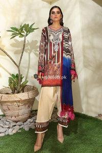 STYLE LOFT.PK Sana Safinaz Muzlin Unstitched Winter Collection 2019 MN194-1A