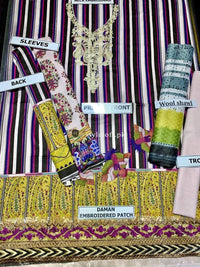 STYLE LOFT.PK Sana Safinaz Muzlin Unstitched Winter Collection 2019 MN194-1B