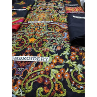 Sana Safinaz Winter Collection 2018 3Piece SS-03A-Black