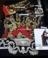 Sana Safinaz Winter vol.1 3Pc M18-6A Black