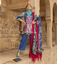 Sana Safinaz Winter Vol.1 SS-13-Blue