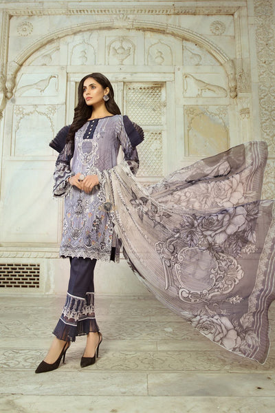 Sanoor by Noor Fatima Embroidered Lawn 3Pc Suit - Summer Collection