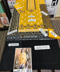 Sapphire Embroidered Unstitched 3 Piece Lawn Suit - Luxury Collection